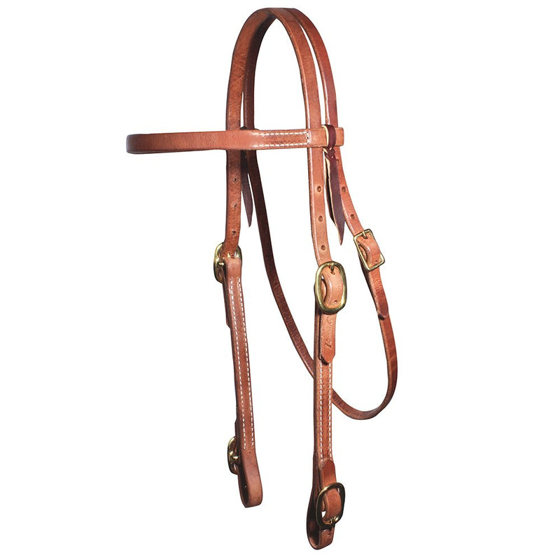 Professional's Browband Double Buckle Headstall