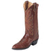 Men's Justin Classic Chestnut Marbled Deerlite Cowboy Boots