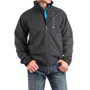 Men's Black Bonded Jacket