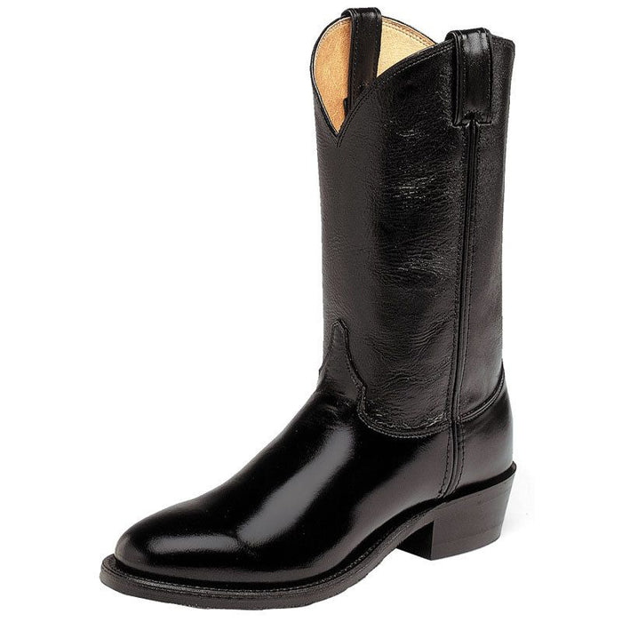 Men's Justin Black Melo Veal Cowboy Boots