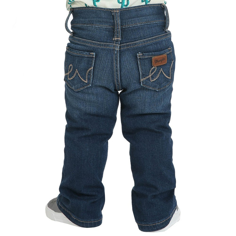 Infant Girls Wrangler 5 Pocket Jeans