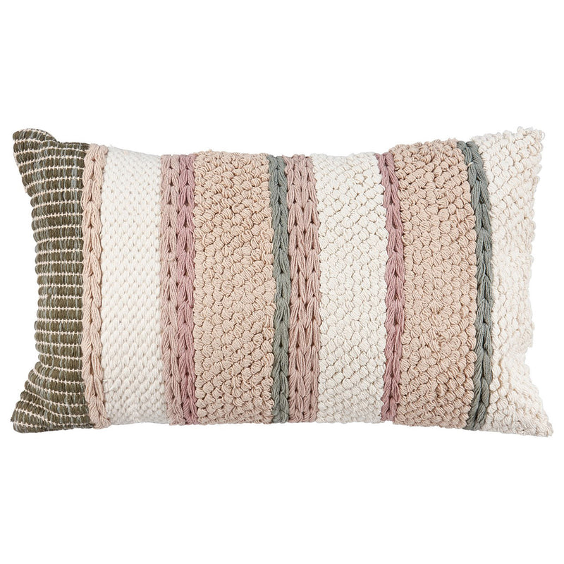 Primitives By Kathy Striped Cottage Throw Pillow