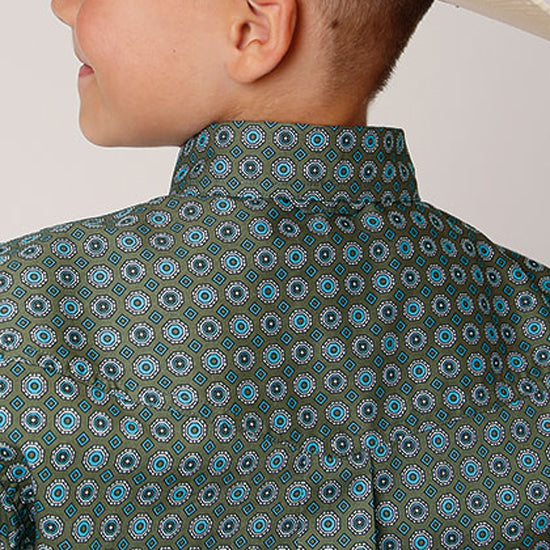 ROPER Boys' Amarillo Meadows Shirt