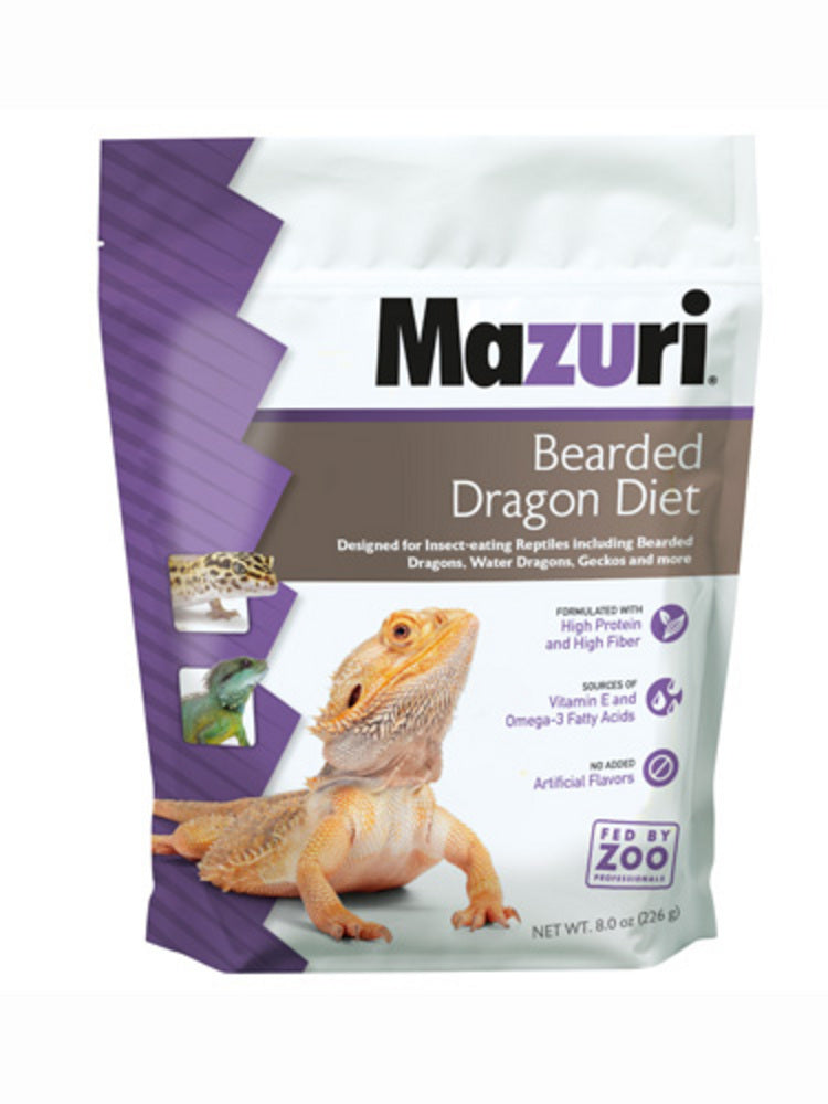 (C)Mazuri Bearded Dragon Diet 8oz(12)