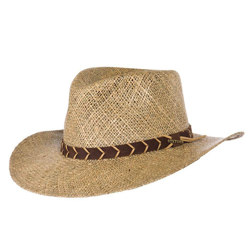 Stetson Hats Alder Outdoor Straw 3in Brim Hat Wheat