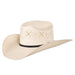 George Strait All My Ex's 4 1/4" Brim Straw Cowboy Hat