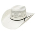 CoJo Vaquero Bangora 4 1/4" Brim Straw Cowboy Hat
