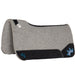 Kush 1 Inch Felt Saddle Pad with Black Elephant Wear Leathers
