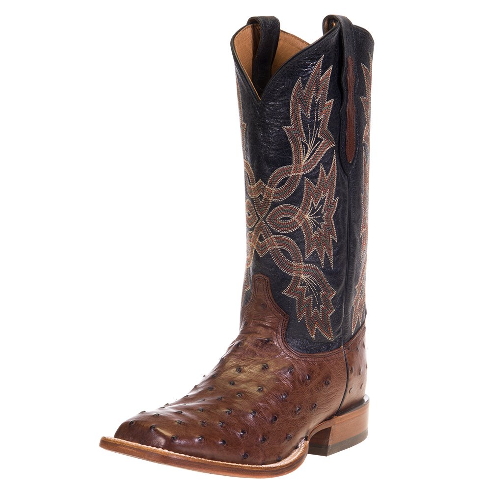 Tony Lama Men's Tony Lama Royston Kango Full Quill Ostrich 13in. Class