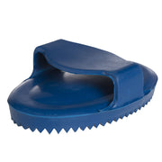 Junior Soft Rubber Curry Comb Blue