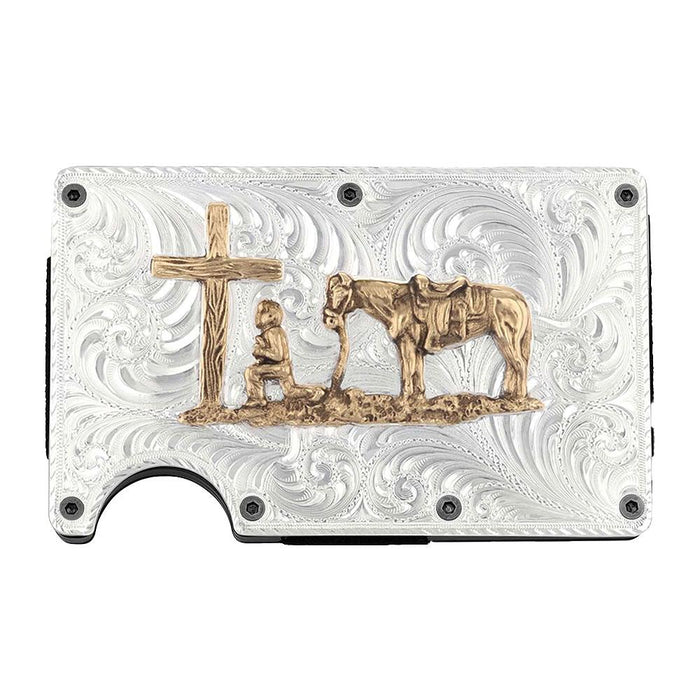 Praying Cowboy Card Case