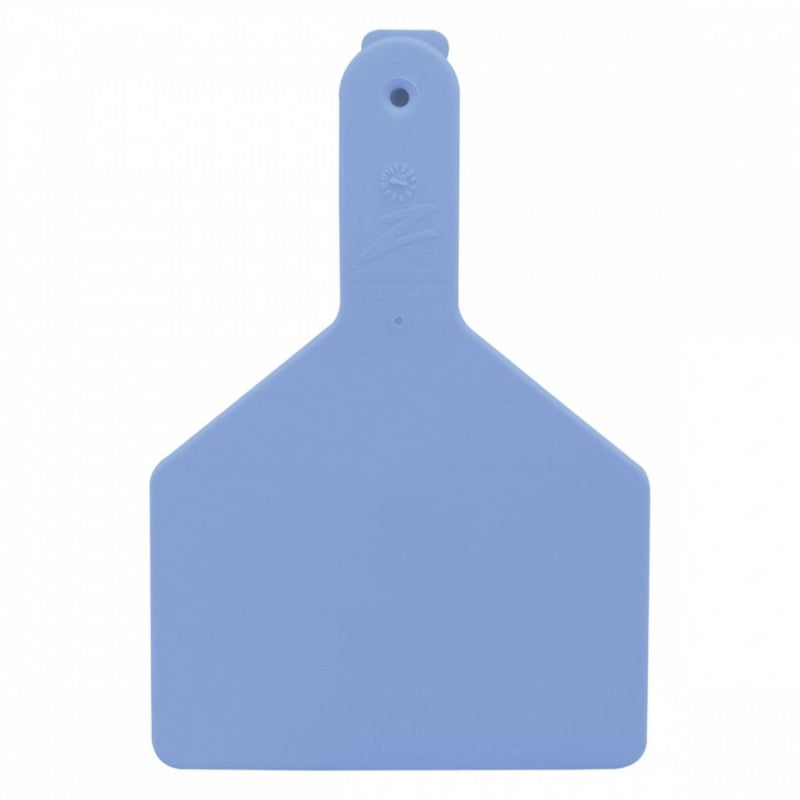 Z Tags 1-piece Blue Blank Cow Tag 25pk