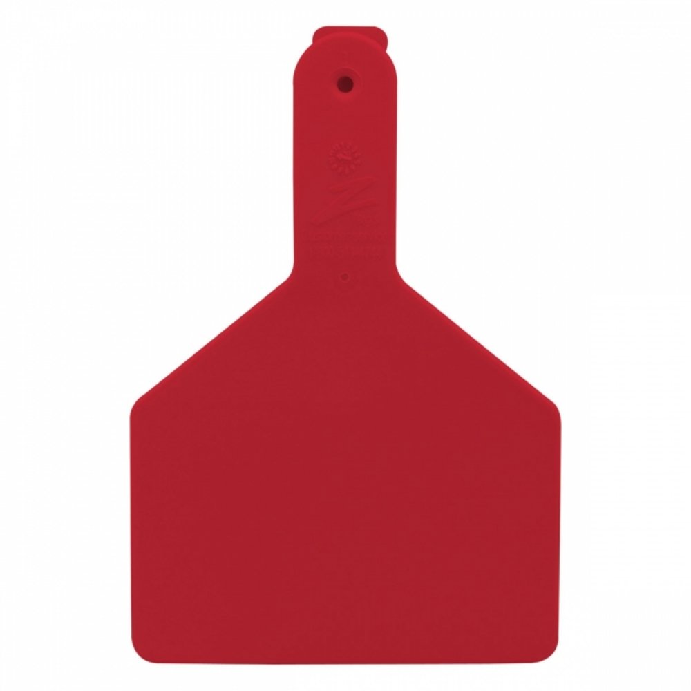 Datamars Z Tags 1piece Red Blank Cow Tag 25pk