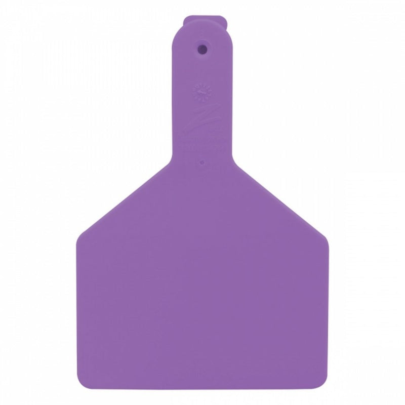 Z Tags 1-piece Purple Blank Cow Tag 25pk