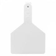 Z Tags 1-piece White Blank Cow Tag 100pk