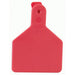 Z Tags 1-piece Red Blank Calf Tag 25pk