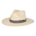 Tracker Jute with Tapestry Band 3.5in Brim Fashion Straw Hat