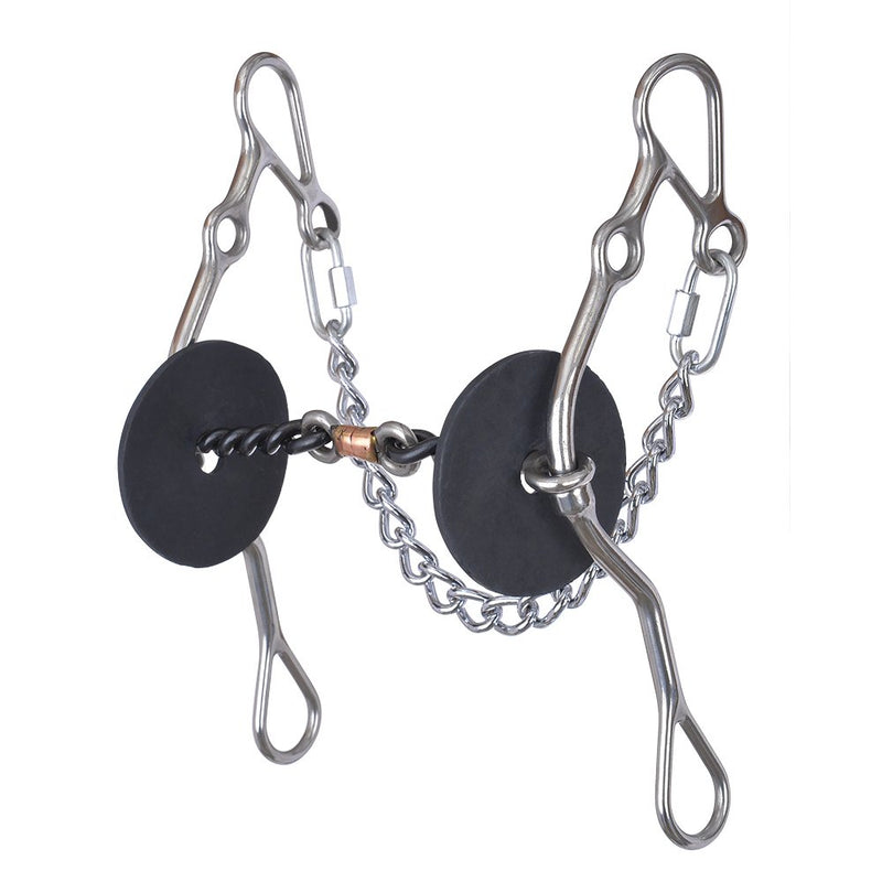 Josey Mitchell Gooseneck Go Around Shank Gag Bit