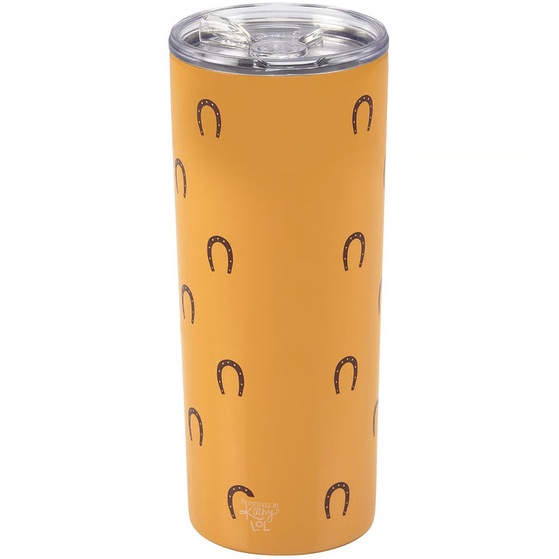 Primitives By Kathy Don't Cowboy Before Coffee 20 oz. Stainless Steel Tumbler