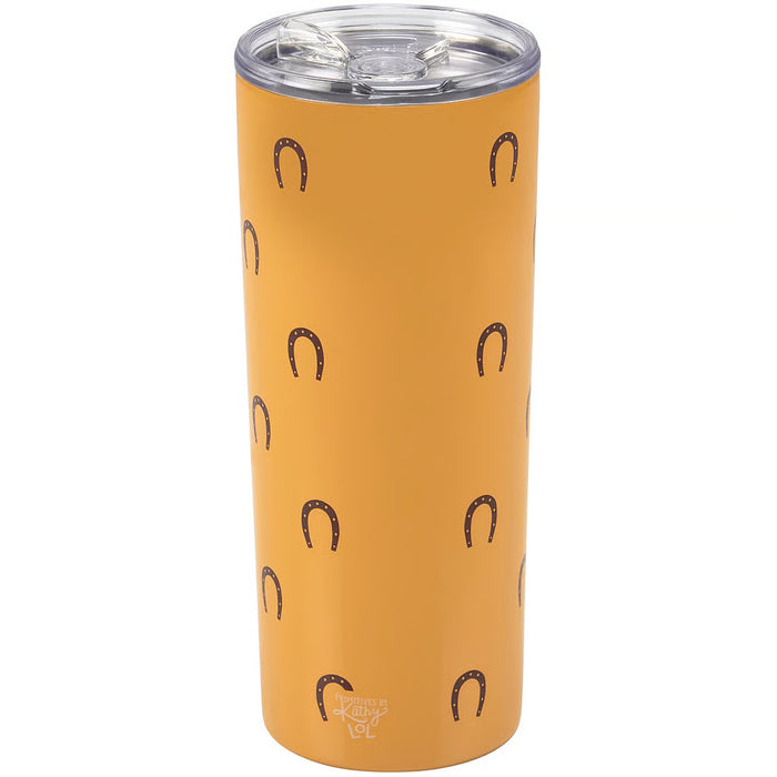 Primitives By Kathy Don't Cowboy Before Coffee 20 oz. Stainless Steel Tumbler