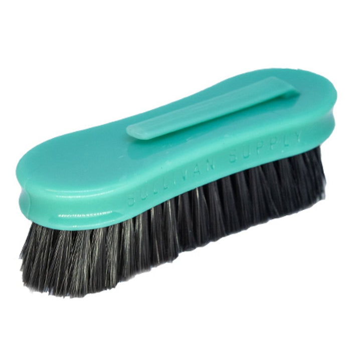 Pig Face Brush with Clip Teal