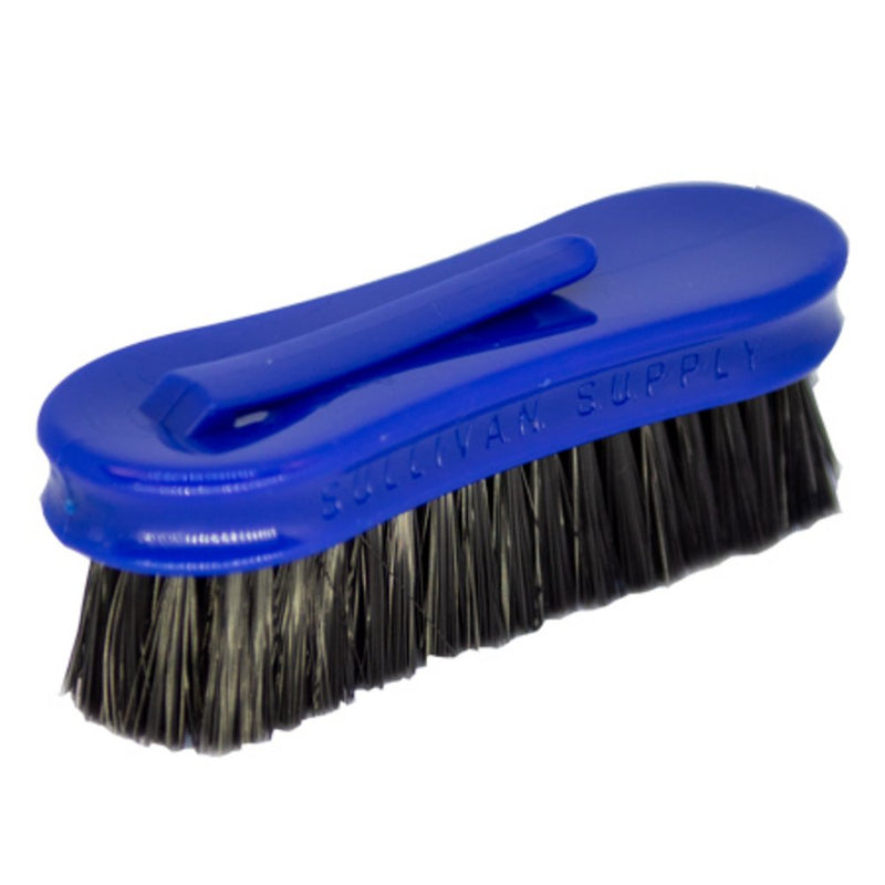Pig Face Brush with Clip Blue