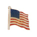 American Flag Hat Pin