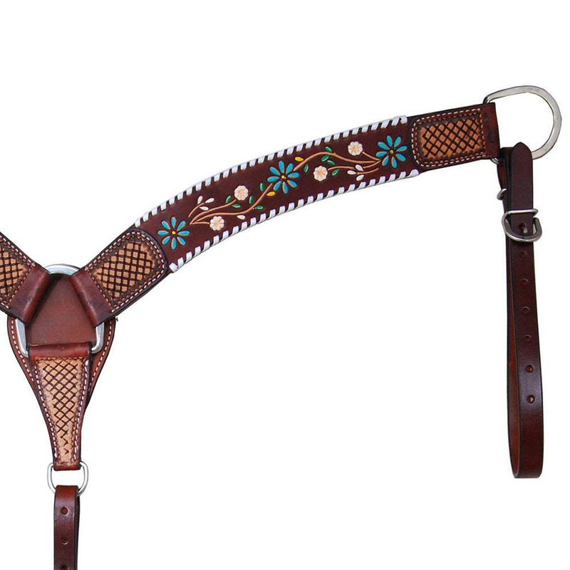Rafter T Ranch Company Floral Vine Breastcollar