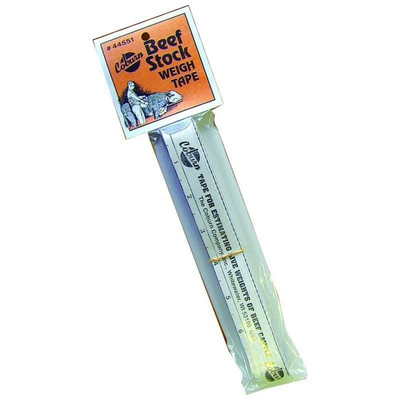 Beef Stock Weight Tape