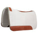 Contoured 100% Pressed Wool Saddle Pad