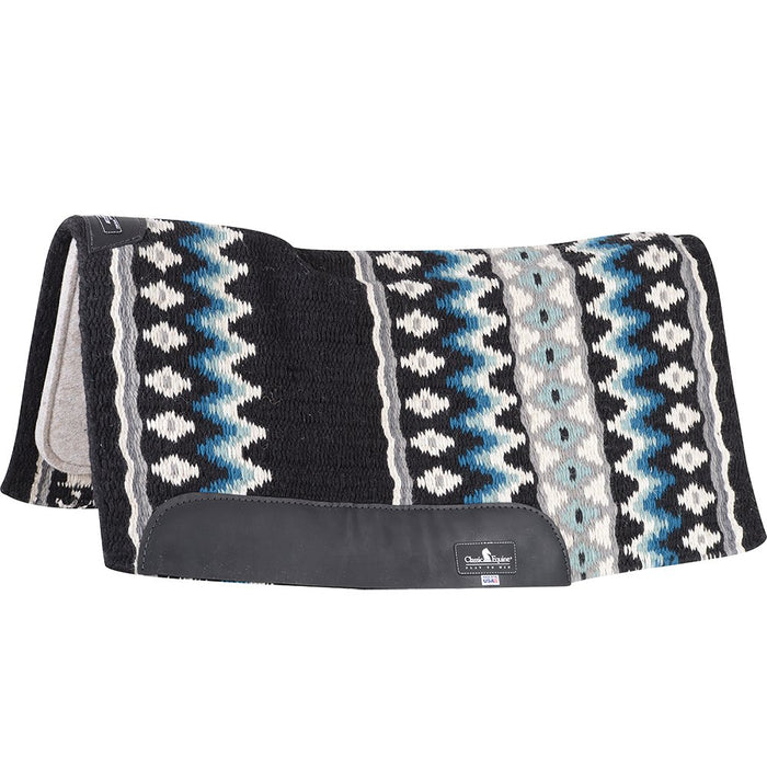Reinsman Wool Trail Contour Saddle Pad — 30 X 34 Inch, Breathable Felt For Trail Riding