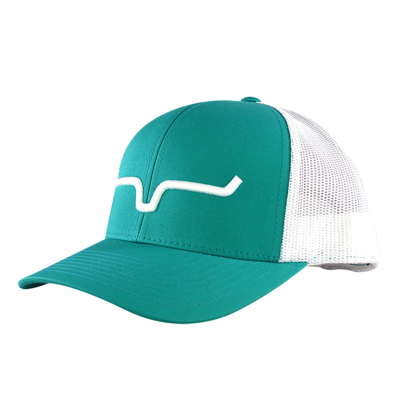 Teal Trucker Cap