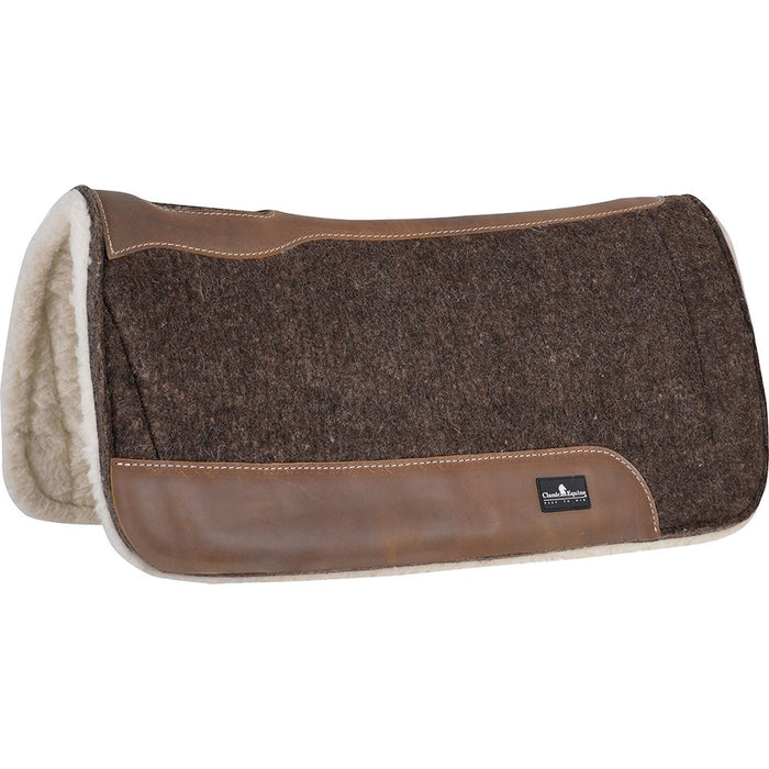 31x33 Blended Felt/Fleece 3/4in Saddle Pad