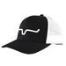 Black/White Mesh Weekly Trucker Cap