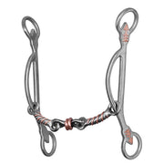 Emilie Veillette Winner Twisted Wire Copper Dog Bone Reverse Gag Bit