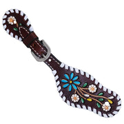 Floral Vine Youth Spur Straps