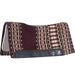 Classic Zone Wool Top 34 x 38 Saddle Pads Burgundy/Brown