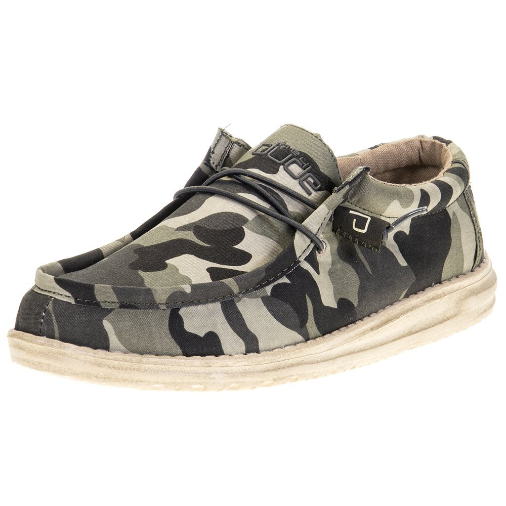 Hey Dude Men`s Dude Wally Camo