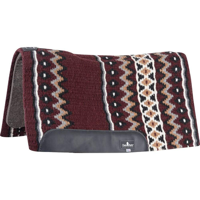 Classic Contour 34x38 Wool Top 3/4in. Felt Saddle Pad