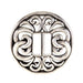 1 1/2in Slotted Scroll Concho