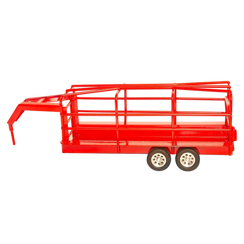 Red Gooseneck Ranch Trailer