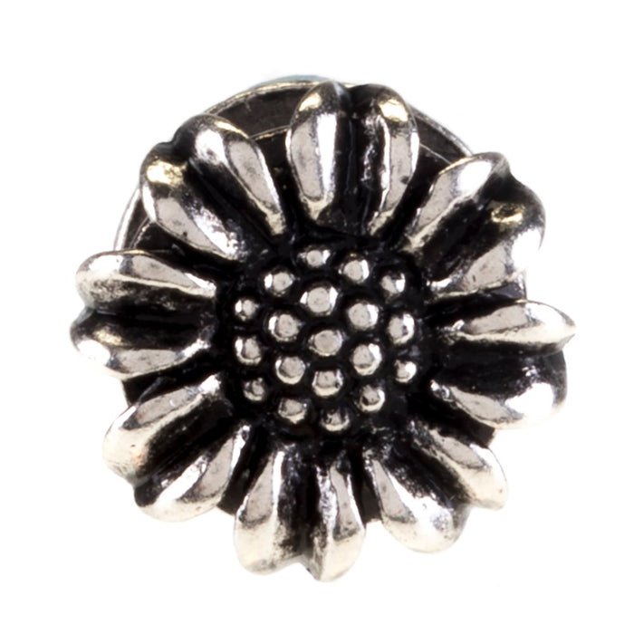 1/2in Sunflower Chicago Screw Concho