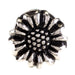 1/2in Sunflower Chicago Screw Concho