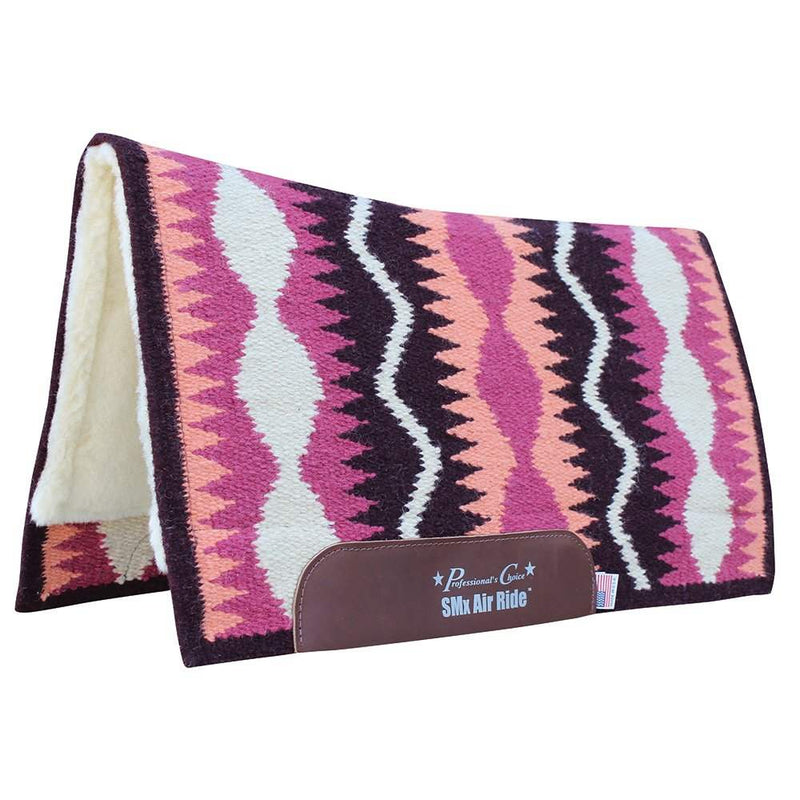 Professionals Choice Professional's Melon Serpentine SMX Air Ride Saddle Pad 33x38