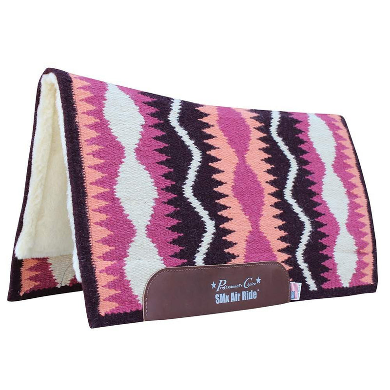 Professionals Choice Professional's Melon Serpentine SMX Air Ride Saddle Pad 30x34