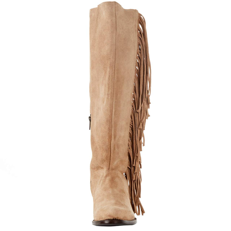 Stetson Footwear Women's Dani Toasted Almond Suede 18in. Boot