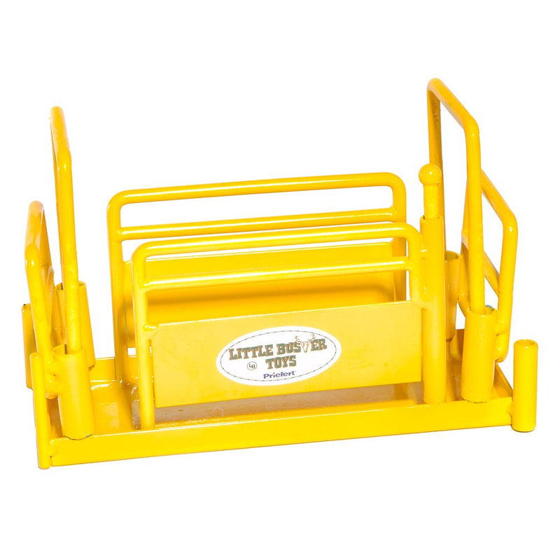 Single Yellow Bucking Chute