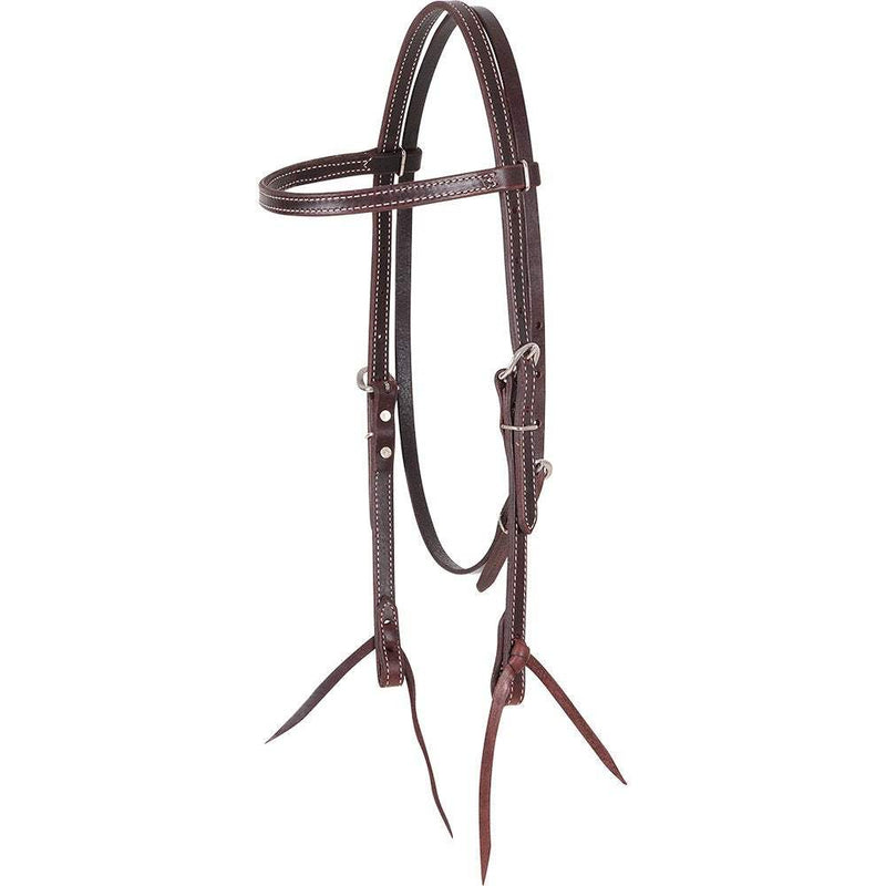 Martin Saddlery Double and Stitched 5/8in. Browband Headstall