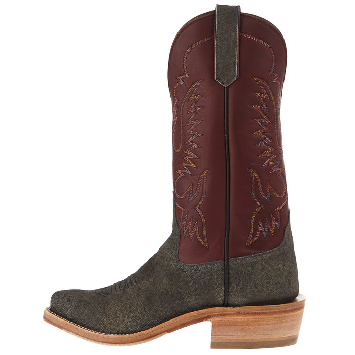Rios Of Mercedes Women's Ride Ready Grey Safari Elephant Ear 13In Oxblood Waxy Kansas Top Boot