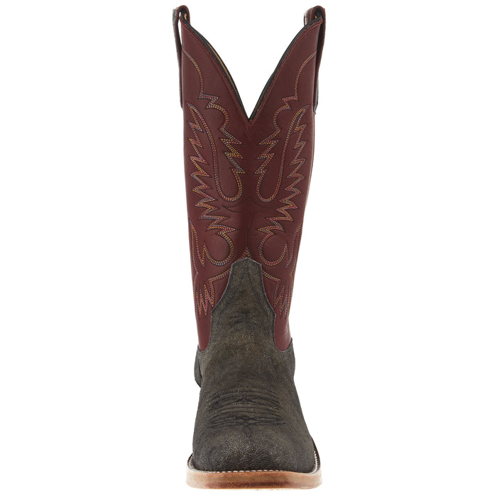Rios Of Mercedes Women's Ride Ready Grey Safari Elephant Ear 13In Oxblood Waxy Kansas Top Boot
